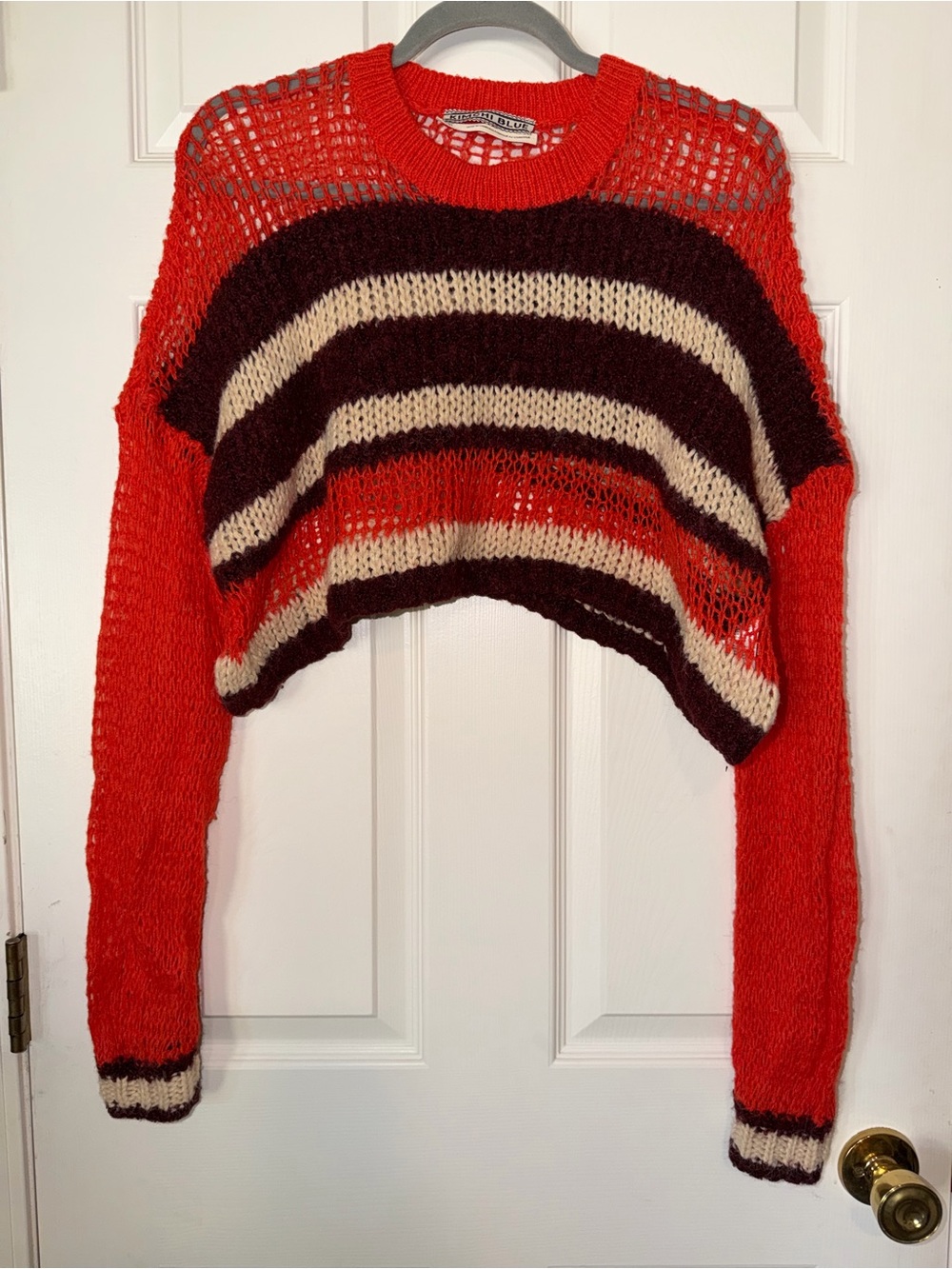 Kimchi‎ Blue by Anthropologie Kingston Pullover Cropped Crewneck Sweater